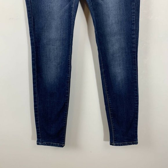 Wax Jean Tummy That Im Beautiful Size 7 Juniors Highwaist Skinny Jeans - Picture 4 of 8